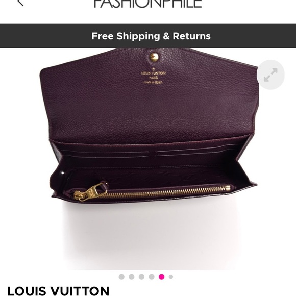 Louis Vuitton Empreinte Leather Curieuse Aube Wallet - Picture 5 of 8